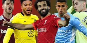 Reece James and Joao Cancelo move up after excellent weekends but Arsenal duo Emile Smith Rowe and Aaron Ramsdale slip after Anfield loss... so will Mohamed Salah's goal take him top again? Our Premier League POWER RANKINGS after a thrilling weekend