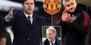'It's an incredible job': Mauricio Pochettino would 'absolutely' be open to managing Man United after Ole Gunnar Solskjaer's sacking, insists Harry Redknapp - who says former Spurs boss 'wants to live in England'