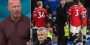 Man United 'stopped running for Ole Gunnar Solskjaer' but have responded to 'new voice' in Michael Carrick claims Alan Shearer as he insists 'whatever the caretaker manager has done on the training ground has worked'