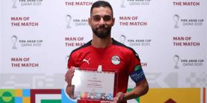 كأس العرب - السولية رجل مباراة مصر أمام لبنان