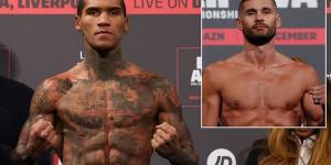 Conor Benn primed for big step up against former welterweight champion Chris Algieri as rising British star targets world title fight next year
