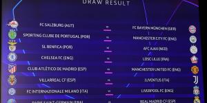 Champions League last-16 redraw: PSG vs Real Madrid the standout tie