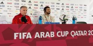 حجازي يظهر مع كيروش في المؤتمر الصحفي لمباراة قطر
