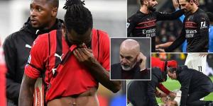 AC Milan are suffering a NIGHTMARE after losing their place at the top of Serie A to rivals Inter with four defeats in 40 days... the Rossoneri are out of Europe, their ageing front line is struggling to sparkle and the injuries keep piling up
