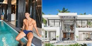 Cristiano Ronaldo has a property empire worth a massive £43million... which includes a mansion on the Portuguese Riviera when the Manchester United star retires as well as EIGHT other homes