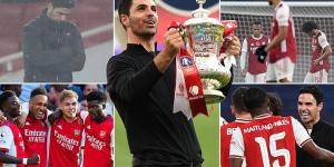 From winning the FA Cup to losing a favourable Europa League semi-final... we look at the highs and lows of Mikel Arteta's reign as Boxing Day marks the two-year anniversary of his first match as Arsenal manager