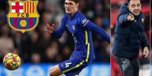 Barcelona 'monitoring Andreas Christensen' as defender's contract talks with Chelsea stall after he recently changed agents