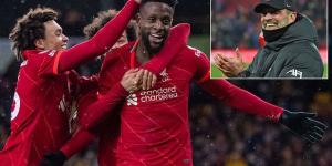 Liverpool have NO plans to sell Divock Origi in the January transfer window - despite making just four starts so far this season... 'with Newcastle and Italian clubs interested in the striker'