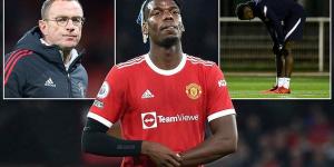 Paul Pogba's Manchester United career threatens to fizzle out as he suffers ANOTHER injury setback after being ruled out until the end of February as he continues to recover from a thigh problem