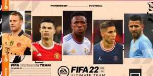 محرز، حكيمي، كريستيانو والتشكيل المثالي لسنة 2021 برعاية FIFA 22