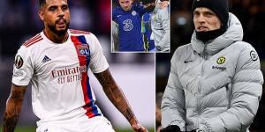 Chelsea looking to reach compensation agreement with Lyon to recall Emerson Palmieri from loan as Thomas Tuchel seeks cover at left wing back with Ben Chilwell out for the rest of the season