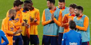 Xavi sends a clear message to Barcelona duo Umtiti and Dest