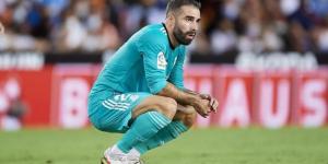 ريال مدريد يعلن إصابة كارفاخال بفيروس كورونا