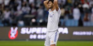 Asensio to miss Supercopa de Espana final due to muscular problems