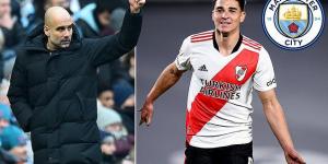 Manchester City 'hope to complete a deal for River Plate striker Julian Alvarez soon' as they close in on signing the hot prospect who has already played alongside Lionel Messi