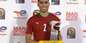 أشرف حكيمي أفضل لاعب في مباراة المغرب ومالاوي