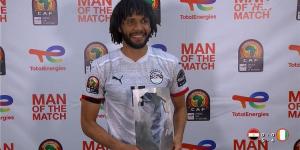 محمد النني أفضل لاعب في مباراة مصر وكوت ديفوار