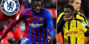 Barcelona believe Ousmane Dembele has ALREADY agreed a summer move to a new side amid interest from Chelsea, reveals Nou Camp president Joan Laporta 
