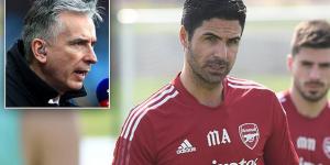 Former Arsenal striker Alan Smith backs the Gunners to improve under Mikel Arteta despite the club failing to make any signings in the January transfer window... but insists that top four is still a tough challenge