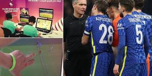 Chelsea set to be the first Premier League side to trial new 'robot referees' during the Club World Cup as FIFA test new limb-tracking technology to make automatic VAR calls 