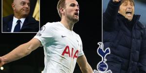 Tottenham 'prepared to wait to offer Harry Kane a new contract as they accept the ball is in the striker's court' with the England international 'wanting to assess the club's progress before deciding on his future'