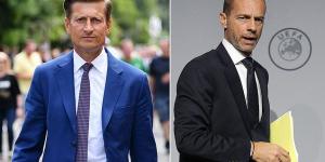 Crystal Palace chairman Steve Parish blasts UEFA as 'the greatest enemy to domestic leagues' and accuses president Aleksander Ceferin of 'picking the pockets' of non-elite teams as he calls for clubs to run their own competitions