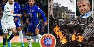 EXCLUSIVE: Chelsea's Champions League last-16 tie in Lille will be shown live in Russia on a state-owned TV channel - with UEFA yet to make any changes to their broadcast deals after the invasion of Ukraine