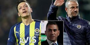 Mesut Ozil has NO plans to leave Fenerbahce despite being frozen out of the first-team picture, insists his agent... but he admits 'an unpleasant process has begun' with over two years left on ex-Arsenal outcast's deal