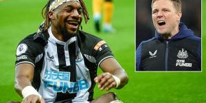 CRAIG HOPE: Why would Newcastle consider selling fan favourite Allan Saint-Maximin? If £50m offer helped them strengthen elsewhere and stay ahead of spending rules then it would be considered