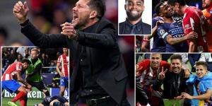 MICAH RICHARDS: I'd love to see street fighter Diego Simeone in England! Atletico Madrid's style may not be for everyone but he's a born winner... and their antics didn't bother me in the slightest