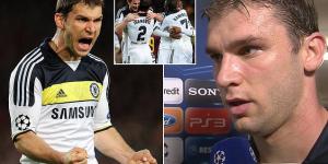 'I am the man who shot Bambi live on television': Geoff Shreeves recalls 'awful' moment he told Chelsea Defender Branislav Ivanovic that he would miss the Champions League final during post match interview that went viral