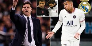 PSG boss Mauricio Pochettino claims Kylian Mbappe's future could be decided 'as soon as the Ligue 1 title is wrapped up' with potential clinching match against Lens on Saturday but reiterates his desire for the forward to stay amid Real Madrid pursuit 