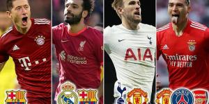 Harry Kane stuck at Spurs, Darwin Nunez becoming the hottest target on the market and Barcelona stepping up interest in Salah and Lewandowski - what could Haaland's Man City move mean for Europe's top strikers?
