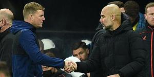 Eddie Howe reveals he read Pep Guardiola's book searching for the tiny details that make the Manchester City boss so successful as Newcastle prepare to take on the Premier League title chasers   
