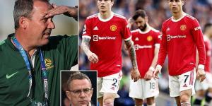 'I see a team that is completely LOST': Sir Alex Ferguson's former coach Rene Meulensteen offers a scathing verdict on Man United's awful season as he questions whether some players are committed to the club   