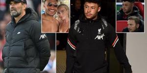 Alex Oxlade-Chamberlain fears for his Liverpool future after not playing a single minute of football since March 20... with the out-of-favour midfielder also yet to hear about a new deal