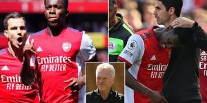 EXCLUSIVE: West Ham are in pole position to sign Eddie Nketiah on a free transfer this summer if Arsenal cannot convince the in-form striker to commit to a new contract amid concerns about game time