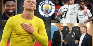'They got him for £51m... he's probably worth £150m': Man City's capture of Erling Haaland shows how well club conduct transfer business, insists 'excited' Micah Richards - and says he expects Norway star to add 'something different' next season