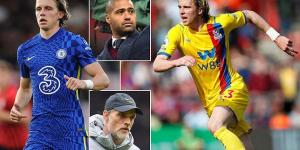 Conor Gallagher is NOT good enough to get into Chelsea's starting XI, says ex-Blues defender Glen Johnson - who insists the Crystal Palace midfielder should go out on loan again next season instead of fighting for a place in Thomas Tuchel's team