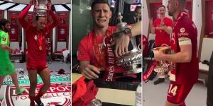 Another 'Hendo Shuffle', James Milner's tears on the team bus... and all hail Virgil van Dijk! Inside Liverpool's raucous FA Cup celebrations after sudden-death penalty shootout win over Chelsea