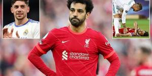 Mohamed Salah has 'disrespected the Real Madrid badge and the players' by saying he wanted revenge on them for 2018 Champions League final defeat, insists Federico Valverde, as he ramps up tensions ahead of Saturday's showpiece in Paris 