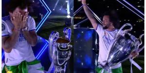 Marcelo bids farewell to Real Madrid and the Bernabeu in tears