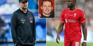 Jurgen Klopp's new Liverpool deal 'will give him more control over transfers this summer after the exit of sporting director Michael Edwards'... with the German 'demanding funds to replace wantaway stars Sadio Mane, Joe Gomez and Alex Oxlade-Chamberlain'