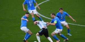 أبرز صور إيطاليا والأرجنتين في مباراة "النهائي"