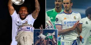 Real Madrid plan special send-off for Marcelo - after Gareth Bale departed with only a club statement - as their all-time leading trophy winner gets set to leave for Fenerbahce or Marseille