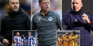 A rookie who won the National League playing 'Barca-ball', a coach who started out on public parks charging children £2 each, and a manager who's been sacked despite working miracles... The EFL bosses who deserve a shot at the big time
