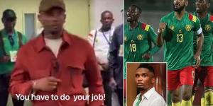 'I would give my life for my country': Cameroon FA president Samuel Eto'o tears into national team in passionate speech despite their victory over Burundi as he says they WON'T be on the plane to the World Cup in Qatar if their displays don't improve