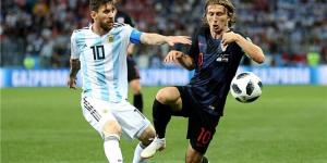 مودريتش: الأرجنتين قادرة على الفوز بكأس العالم مع ميسي