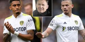 Chris Sutton warns Leeds they could be dragged into another relegation battle next season... as he insists it is 'not a good look' if club sell both Kalvin Phillips and Raphinha this summer