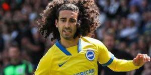 Brighton are hopeful of retaining the services of Spanish left-back Marc Cucurella after turning down Manchester City's initial £30m bid